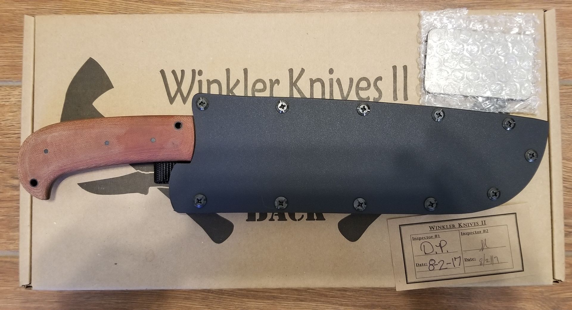 Price drop Winkler Camp Knife